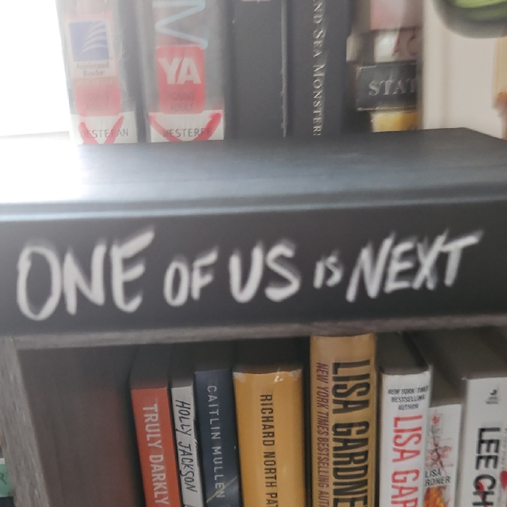 One of Us Is Next — Black Hardcover Thriller